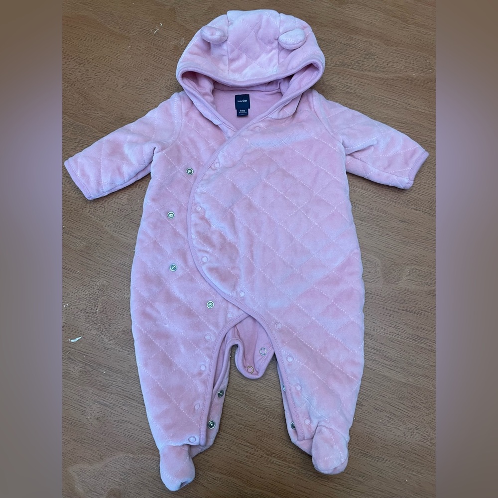 Baby Gap 3-6 months Quilted Bear